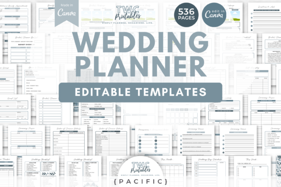 Download Wedding Planner Canva Templates | PAC - Templates Collection