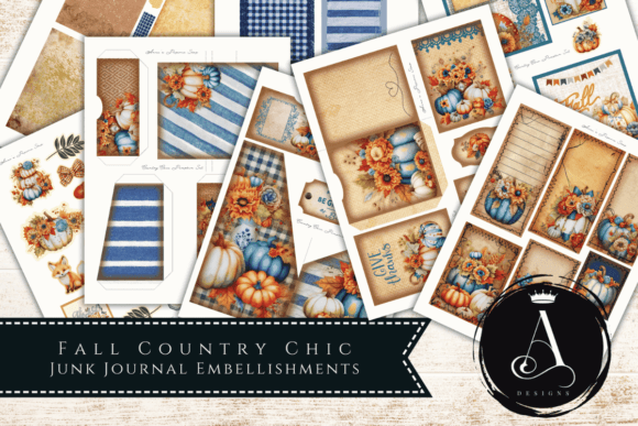 Download Fall Junk Journal Templates Tags - Templates Collection