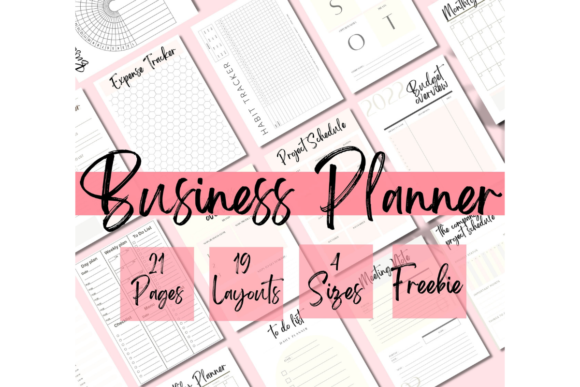 Download Business Planner Printable 2021-2022 - Business Collection