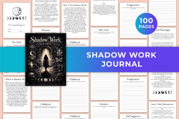 Download Shadow Work Journal Canva KDP Graphic - Graphic Collection