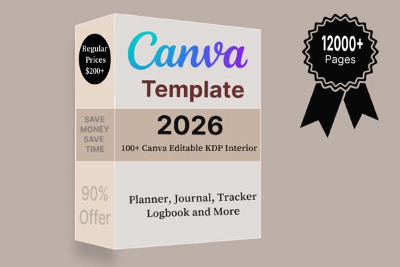 Download 100+ Editable Templates | KDP 2026 - Templates Collection