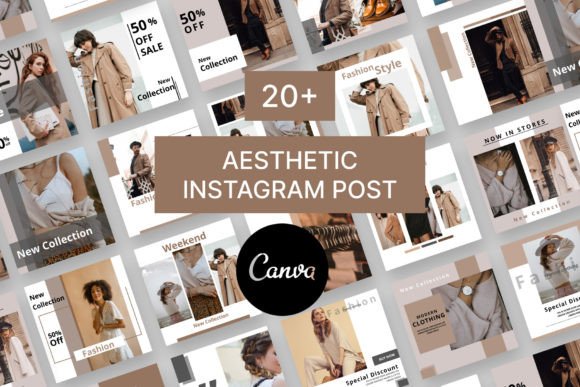 Download Aesthetic Instagram Templates Canva - Templates Collection