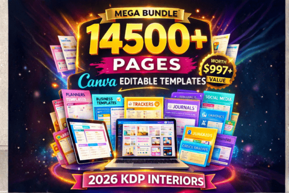 Download 14500+ Canva Editable KDP Interiors 2026 - Editable kdp interior Collection