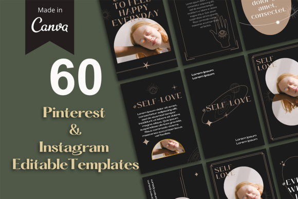 Download Pinterest and Instagram Canva Templates - Instagram canva templates Collection