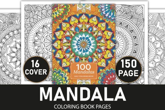 Download Relaxing Mandalas: Adult Coloring Book - Premium Resources