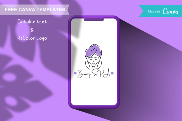 Download Canva Logo Templates - Face Relaxing - Templates Collection