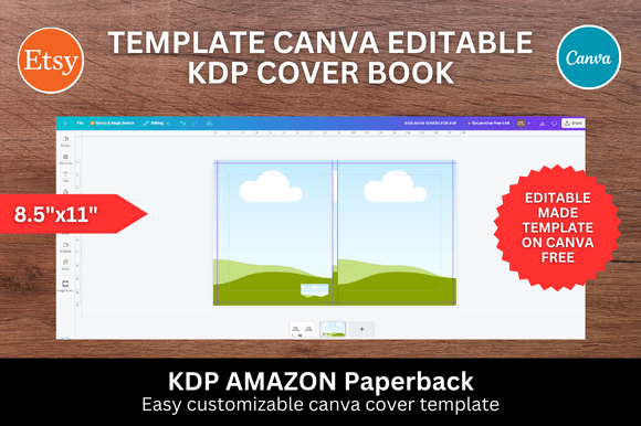 Download Canva KDP Cover Templates Bundle - Templates Collection